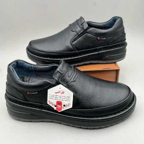 کفش کلارک تمام چرم تبریز باکیفیت طبی الدوز