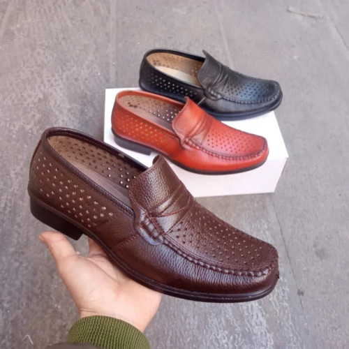 کفش انصاری چرم تبریز فوق العاده راحت و سبک