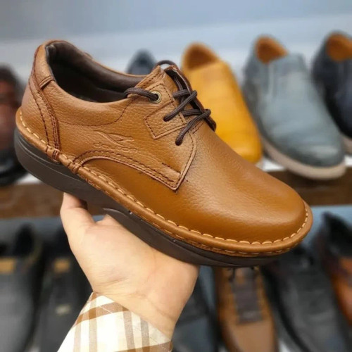 کفش طبی کلارک تمام چرم مردانه مارک دیتون فوق العاده راحت