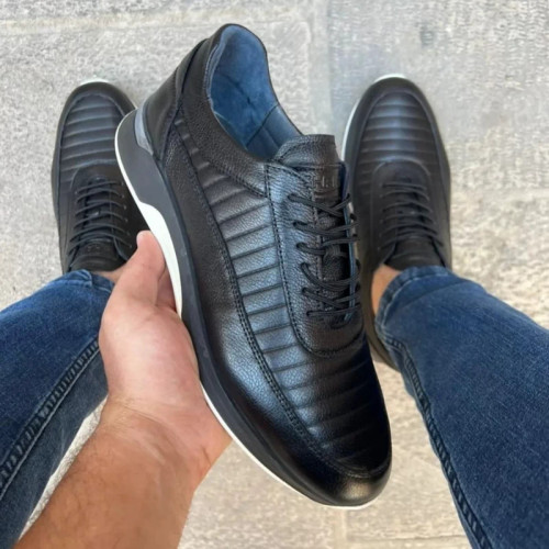 کفش اسپورت شمس تمام چرم ترمو مدل استیج 40الی44