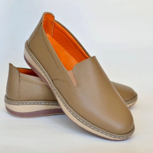 کفش طبی زنانه تمام چرم مدل کلارک با کیفیت و راحت کد2