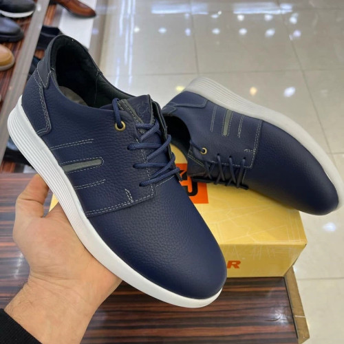 کفش اسپورتی مردانه تمام چرم جدید با کیفیت