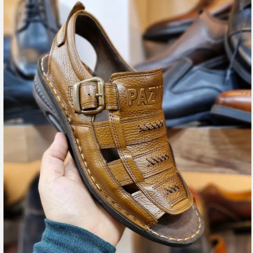 صندل مردانه چرم فوق العاده راحت و با کیفیت