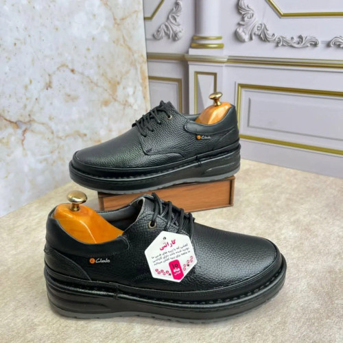 کفش کلارک تمام چرم فوق العاده طبی و راحت با گارانتی