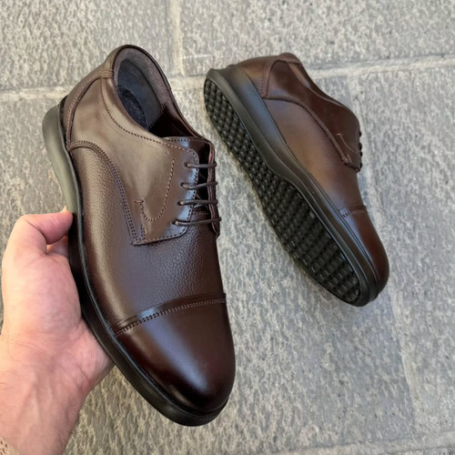 کفش مجلسی و راحتی مردانه تمام چرم روزمره کد ۵۸۳