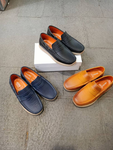 کالج مردانه تمام چرم بسیار سبک و جنس فوق العاده