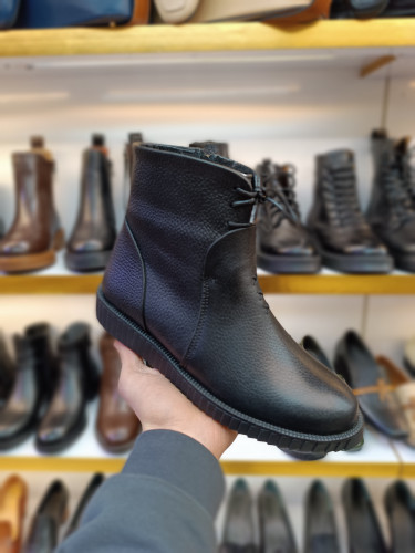 نیم بوت زنانه چرم طبیعی کد ۶۹۲