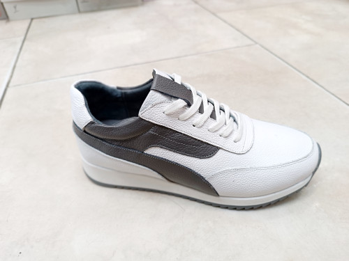 کفش اسپورت زنانه دخترانه تمام چرم کد ۶۹۶