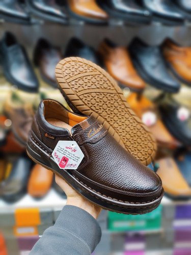 کفش کلارک تمام چرم تبریز باکیفیت طبی الدوز