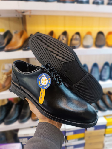 کفش مجلسی مردانه تمام چرم طبیعی خاص کد ۷۴۵