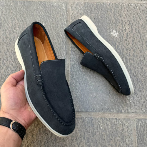 کالج لوفر مردانه تمام چرم بسیار راحت و سبک کد ۷۵۹