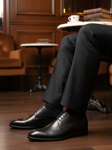 کفش مجلسی مردانه تمام چرم طبیعی با کیفیت کد ۷۷۸