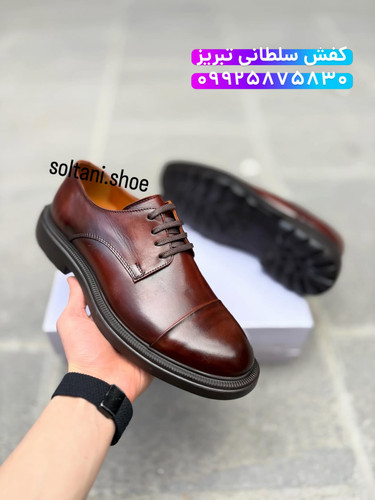 کفش لوفر مردانه تمام چرم کد843 با کیفیت